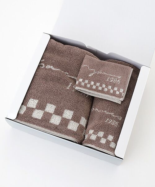 Y'SACCS / イザック タオル | Y'SACCS TOWEL SET（グレー(チェック)）