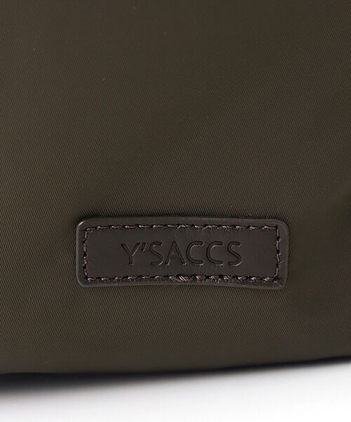 Y'SACCS / イザック リュック・バックパック | NEWナイロン×レザーコンビシリーズ　前ポケットラージリュックサック | 詳細7