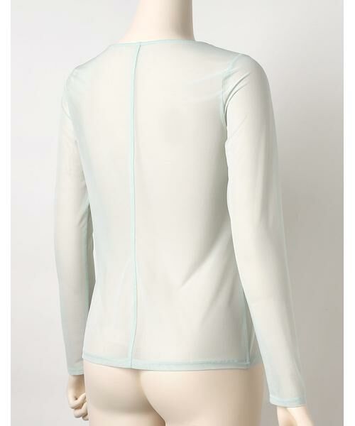 Yue / ユエ その他小物 | 美しい透け感となめらかなチュールパワーネット　アウター　トップス（ＮＪＰ６４０） | 詳細2