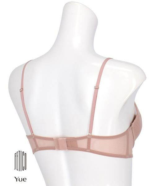 Yue / ユエ ブラ | ワイヤーブラ（３／４カップ）（ＢＪＰ４７５） | 詳細2