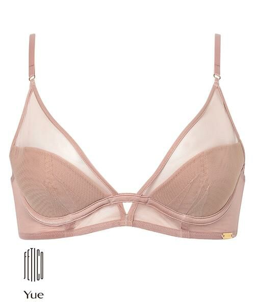 Yue / ユエ ブラ | ワイヤーブラ（３／４カップ）（ＢＪＰ４７５）（LB）