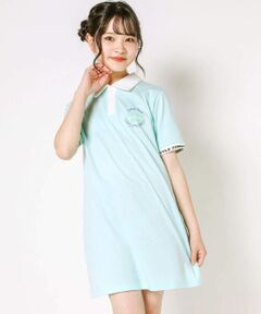 ZIDDY / ジディー ワンピース | エンブレム刺繍入りポロワンピース(130~160cm)