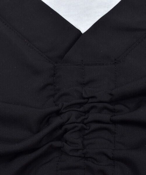 ZIDDY / ジディー シャツ・ブラウス | ドロストドッキングシャツ(130~160cm) | 詳細5