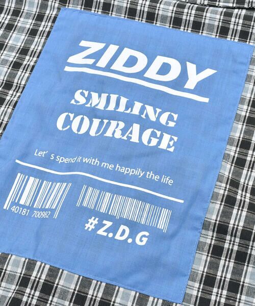 ZIDDY / ジディー シャツ・ブラウス | チェックフェイクシャツ(130~160cm) | 詳細12