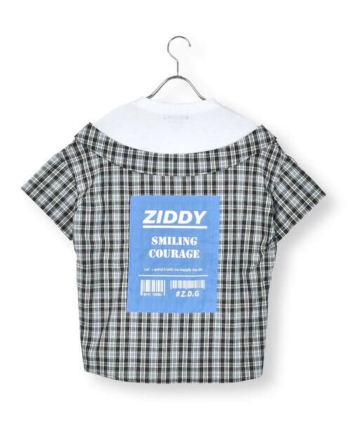 ZIDDY / ジディー シャツ・ブラウス | チェックフェイクシャツ(130~160cm) | 詳細6