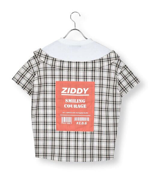 ZIDDY / ジディー シャツ・ブラウス | チェックフェイクシャツ(130~160cm) | 詳細14