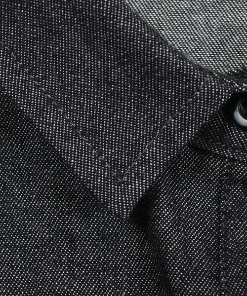 ZIDDY / ジディー シャツ・ブラウス | デニムコットンドッキングシャツ(130~160cm) | 詳細9