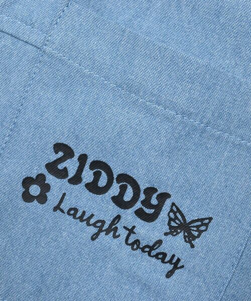ZIDDY / ジディー シャツ・ブラウス | デニムコットンドッキングシャツ(130~160cm) | 詳細17