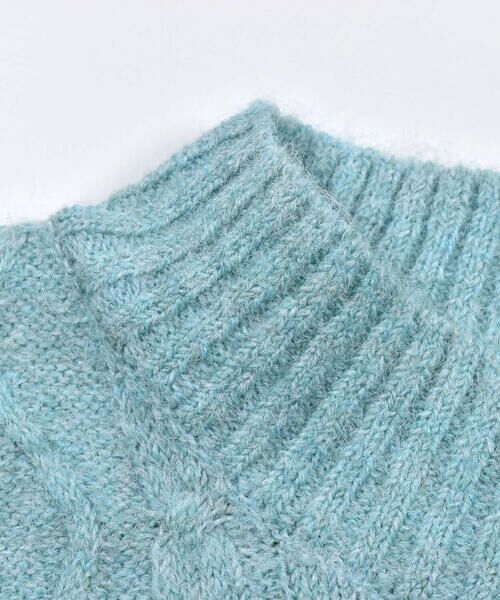 ZIDDY / ジディー ニット・セーター | ロゴ 刺繍 ケーブル 編み ニット (130~160cm) | 詳細8