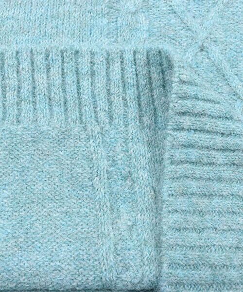 ZIDDY / ジディー ニット・セーター | ロゴ 刺繍 ケーブル 編み ニット (130~160cm) | 詳細12