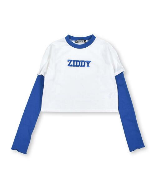 ZIDDY / ジディー Tシャツ | 【 ニコ☆プチ 掲載 】アームカバー付きリンガーTシャツ(130~160cm) | 詳細5