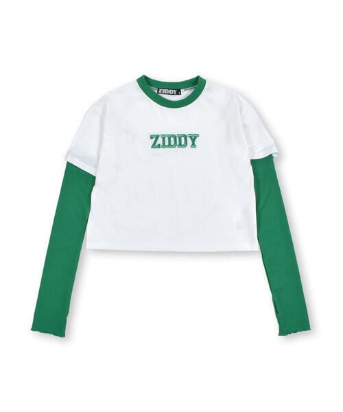 ZIDDY / ジディー Tシャツ | 【 ニコ☆プチ 掲載 】アームカバー付きリンガーTシャツ(130~160cm) | 詳細19
