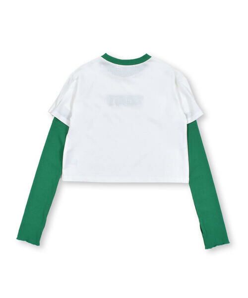 ZIDDY / ジディー Tシャツ | 【 ニコ☆プチ 掲載 】アームカバー付きリンガーTシャツ(130~160cm) | 詳細20