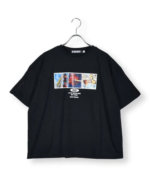 ZIDDY / ジディー Tシャツ | フォトプリントBIGTシャツ (130~160cm) | 詳細14