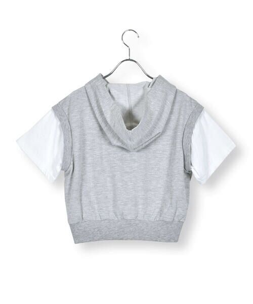 ZIDDY / ジディー Tシャツ | ハーフジップドッキングTシャツ(130~160cm) | 詳細2