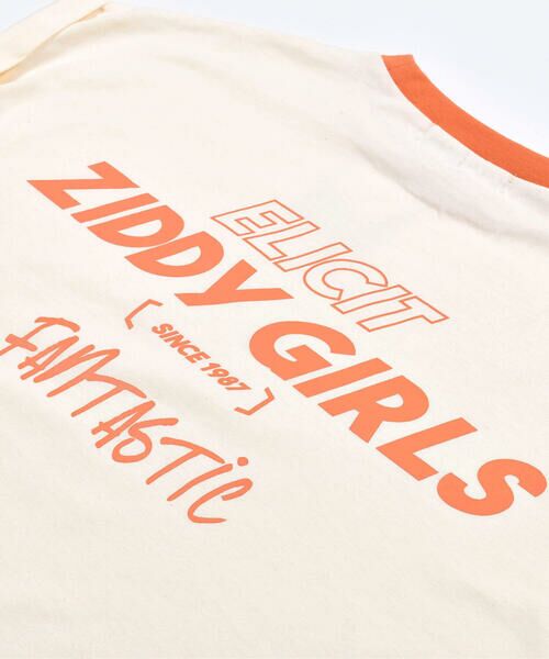 ZIDDY / ジディー Tシャツ | バックロゴBIGリンガーTシャツ(130~160cm) | 詳細11