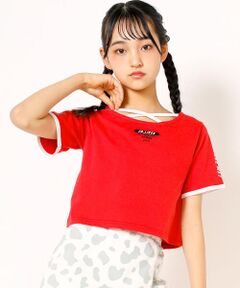 胸クロスTシャツ(130~160cm)