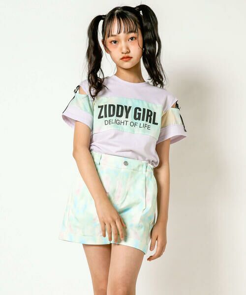 ZIDDY / ジディー Tシャツ | 肩あきタイダイTシャツ(130~160cm) | 詳細12
