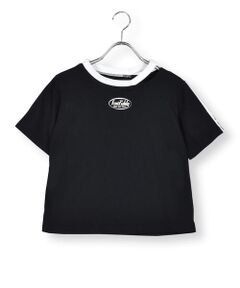 ネックカット推しカラーTシャツ(130~160cm)