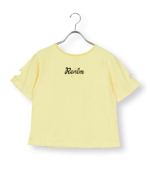 ZIDDY / ジディー Tシャツ | 推しカラー袖ハート穴あきTシャツ(130~160cm) | 詳細21