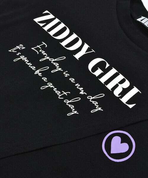 ZIDDY / ジディー Tシャツ | 【 ニコ☆プチ 掲載 】切り替えロゴTシャツ(130~160cm) | 詳細18