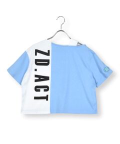 【 ニコ☆プチ 掲載 】【接触冷感】カットワークTシャツ(130~160cm)