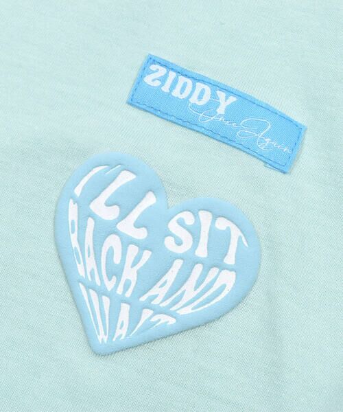 ZIDDY / ジディー Tシャツ | 【 ニコ☆プチ 掲載 】【接触冷感】ハートロゴハッポウプリントTシャツ(130~160cm) | 詳細16