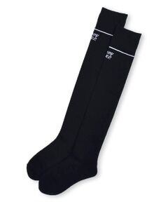 ZIDDY / ジディー ソックス | 【 ニコ☆プチ 掲載 】日本製 ロゴ ライン 入り ニーハイ ソックス