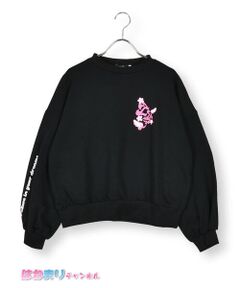 ZIDDY / ジディー スウェット | 【はねまりチャンネル×ZIDDYコラボアイテム】胸プリントドロップショルダートレーナー(130~160cm)