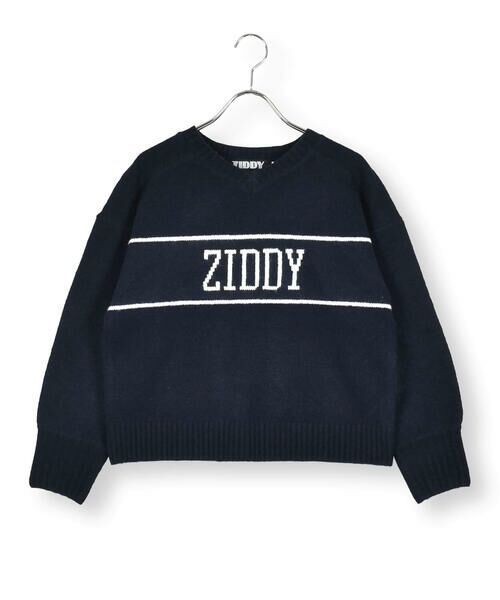 ZIDDY / ジディー ニット・セーター | 【 ニコ☆プチ 掲載 】ロゴジャガードニット(130~160cm) | 詳細11