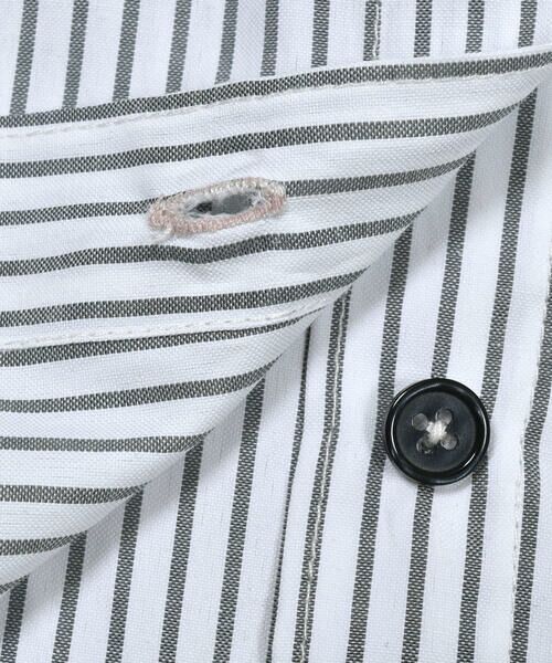 ZIDDY / ジディー セットアップ | 【 ニコ☆プチ 掲載 】ストライプシャツ＆ロゴ刺しゅうTシャツセット(130~160cm) | 詳細8