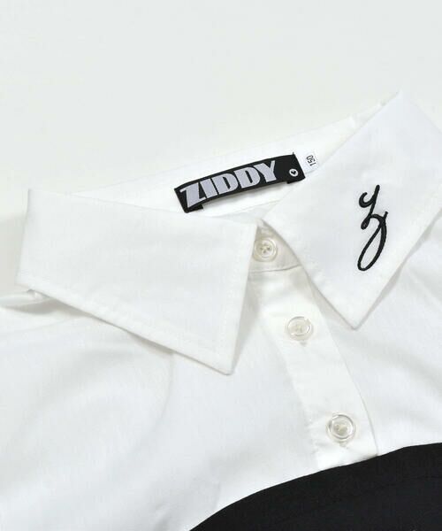 ZIDDY / ジディー Tシャツ | 【 ニコ☆プチ 掲載 】ベアトップドッキングシャツ(130~160cm) | 詳細3