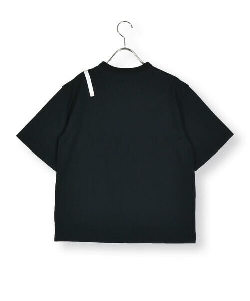 ZIDDY / ジディー Tシャツ | ロゴラインストーン肩明きTシャツ(130~160cm) | 詳細6