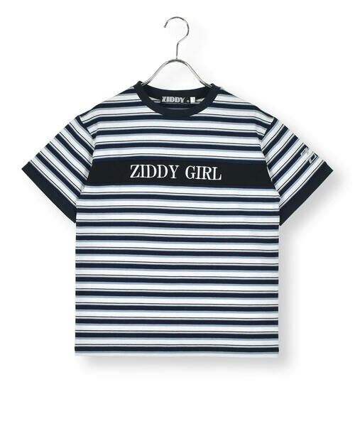 ZIDDY / ジディー Tシャツ | 【 ニコ☆プチ 掲載 】マルチボーダーTシャツ(130~160cm) | 詳細5