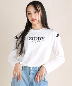 肩開きロゴTシャツ(130~160cm)