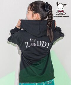 【ZIDDY×ポチャッコ】キラッとメタルジェットプリントフーディー(130~160cm)