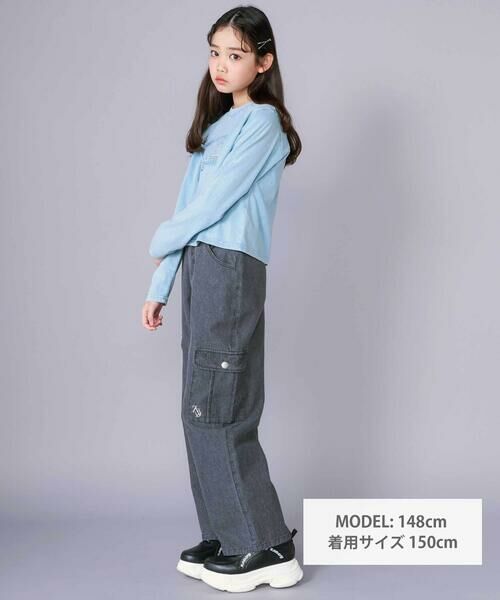 ZIDDY / ジディー チノ・ワークパンツ | 【 ニコ☆プチ 掲載 】デニムカーゴパンツ(130~160cm) | 詳細2