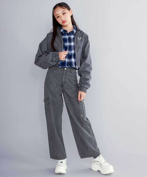 ZIDDY / ジディー チノ・ワークパンツ | 【 ニコ☆プチ 掲載 】デニムカーゴパンツ(130~160cm) | 詳細3