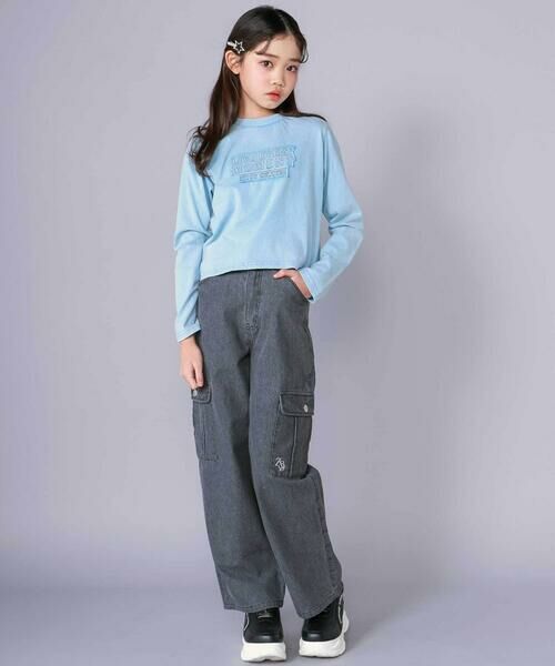 ZIDDY / ジディー チノ・ワークパンツ | 【 ニコ☆プチ 掲載 】デニムカーゴパンツ(130~160cm) | 詳細4
