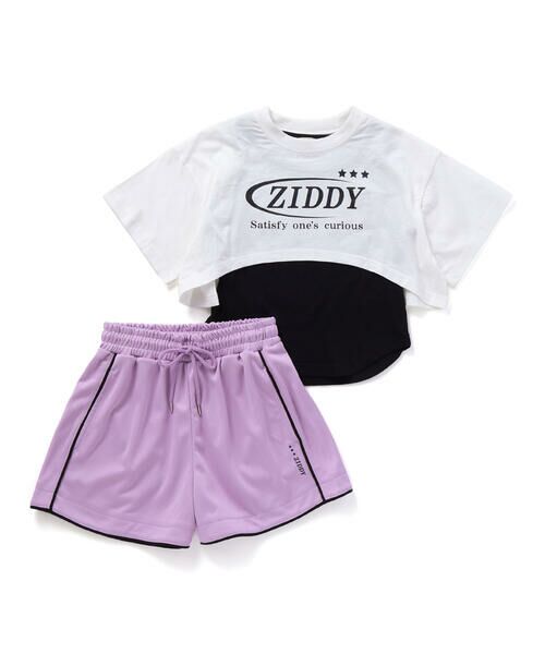 セール】 重ね着風Tシャツ＆ショートパンツセット(130~160cm