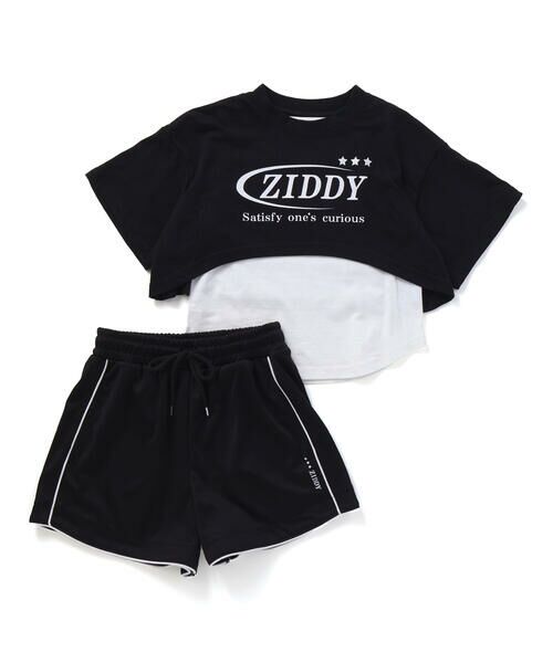 ZIDDY / ジディー セットアップ | 重ね着風Tシャツ＆ショートパンツセット(130~160cm) | 詳細24