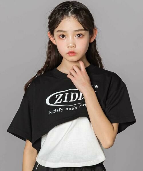 ZIDDY / ジディー セットアップ | 重ね着風Tシャツ＆ショートパンツセット(130~160cm) | 詳細22