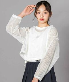 ZIDDY / ジディー セットアップ | メッシュトップス＆タンクトップセット(130~160cm)