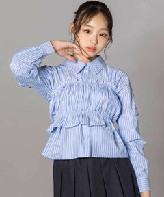 ZIDDY / ジディー セットアップ | 【 ニコ☆プチ 掲載 】シャツ＆ビスチェセット(130~160cm)