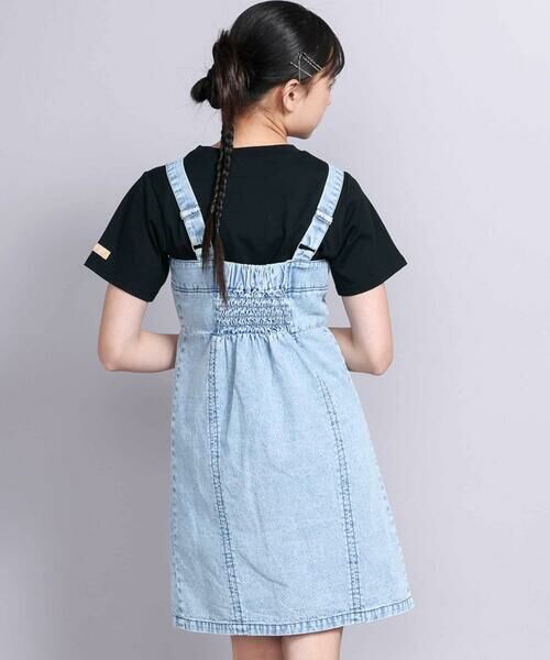 ZIDDY / ジディー セットアップ | 【 ニコ☆プチ 掲載 】デニムジャンスカトップスセット(130~160cm) | 詳細2