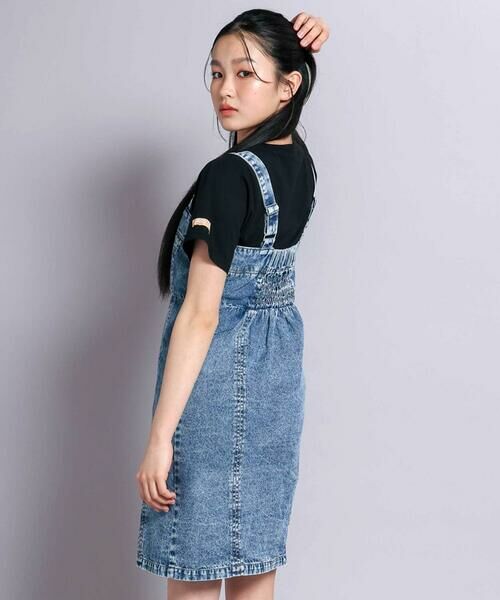 ZIDDY / ジディー セットアップ | 【 ニコ☆プチ 掲載 】デニムジャンスカトップスセット(130~160cm) | 詳細23
