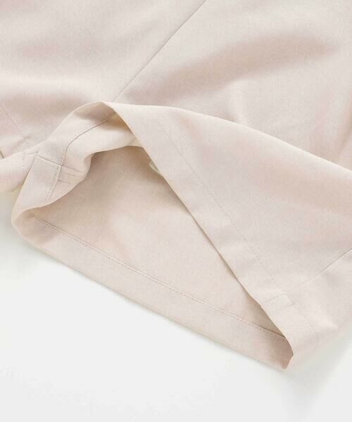 ZIDDY / ジディー セットアップ | 【 ニコ☆プチ 掲載 】リネンライク半袖ジャケット＆ボトムセット(130~160cm) | 詳細27