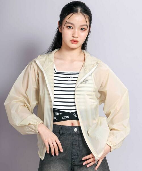 ZIDDY / ジディー ブルゾン | 【UVカット】シアーブルゾン(130~160cm) | 詳細9