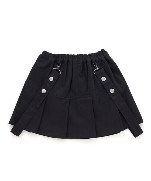 ZIDDY / ジディー ショート・ハーフ・半端丈パンツ | 【 ニコ☆プチ 掲載 】サスペンダー付きツイルスカパン(130~160cm) | 詳細5
