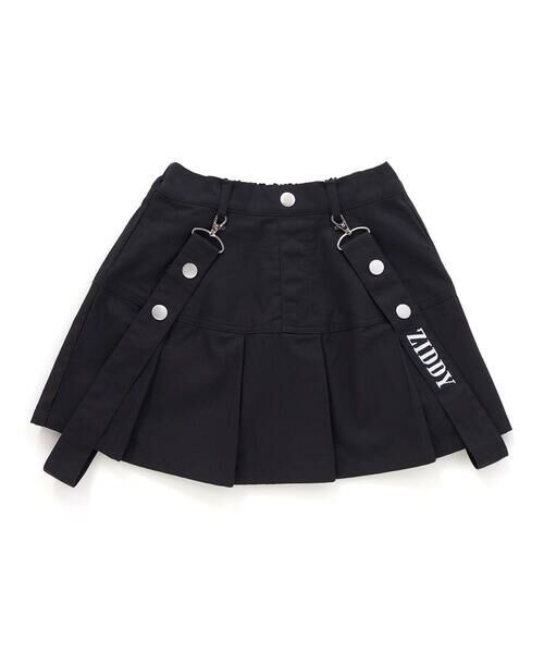 ZIDDY / ジディー ショート・ハーフ・半端丈パンツ | 【 ニコ☆プチ 掲載 】サスペンダー付きツイルスカパン(130~160cm) | 詳細4